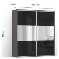DRESSING LEX 201-218-66 D GRI/CZP/O